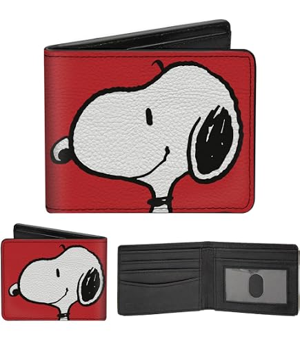 Amazon.com: Buckle-Down Peanuts Bifold Wallet | Peanuts Gang Group